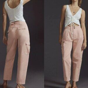 Women's Pink Cargo Pants